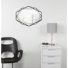 Umbra Modern Prisma Mirror Black(22.38 in. H x 17 in. W)