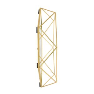 Umbra Prisma Mirror Clear Brass (22.38 in. H 17 in. W )