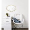 Umbra Prisma Mirror Clear Brass (22.38 in. H 17 in. W )
