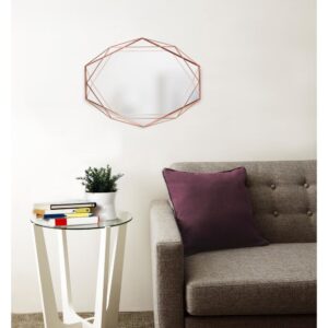 Umbra Prisma Mirror Copper Modern (22.38 in. H x 17 in. W)