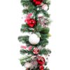 Village Lighting Company 9 ft. Pre-Lit LED Nordic Garland