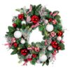 Village Lighting Company 30 in. Pre-Lit LED Nordic Wreath