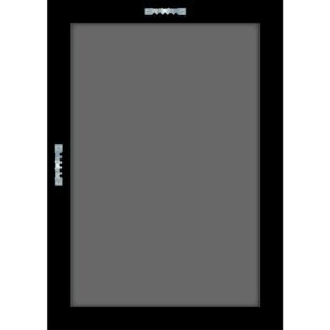Pinnacle 8 in. x 10 in. Walnut Picture Frame