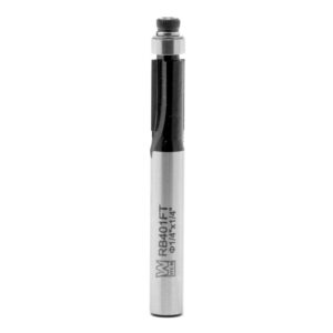 WEN 1/4 in. Flush Trim Carbide Tipped Router Bit with 1/4 in. Shank