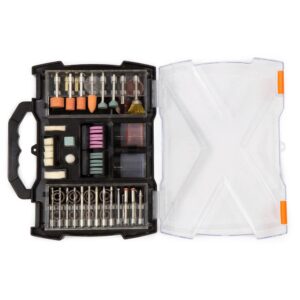 WEN Rotary Tool Accessory Kit with Carrying Case (150-Piece)