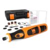 WEN Variable Speed Lithium-Ion Cordless Rotary Tool Kit with 24-Piece Accessory Set, Charger, and Carrying Case