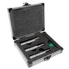WEN 90-Degree Square Shoulder Indexable Carbide End Mill Set with Aluminum Storage Case (3-Piece)