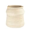 3R Studios Rattan Handwoven Decorative Basket