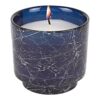 Badash Crystal 3.75 in. x 3.75 in. Handcrafted Glass Jar with Vanilla Scented Candle