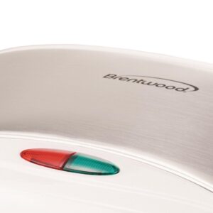 Brentwood Appliances White Nonstick Panini Press and Sandwich Maker
