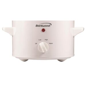 Brentwood Appliances 1.5 Qt. White Slow Cooker