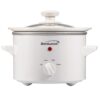 Brentwood Appliances 1.5 Qt. White Slow Cooker