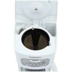 Cuisinart 12-Cup White Drip Coffee Maker with Carafe