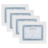 DesignOvation Museum 8.5 in. x 11 White Picture Frame (Set of 4)