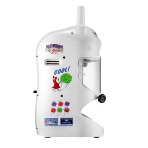 Great Northern Great Northern Polar Pal 128 oz. White Ice Block Shaver and Snow Cone Machine