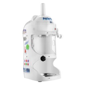 Great Northern Great Northern Polar Pal 128 oz. White Ice Block Shaver and Snow Cone Machine