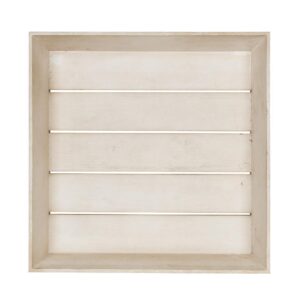 Kate and Laurel Woodmont White Decorative Tray