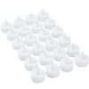 Lavish Home 1.5 in. H LED Tea Light Candle Set (24-Piece)