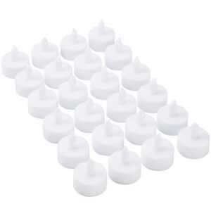 Lavish Home 1.5 in. H LED Tea Light Candle Set (24-Piece)