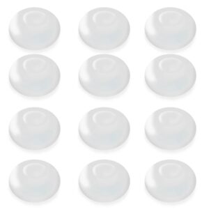 LUMABASE 1.25 in. D x 0.875 in. H x 1.25 in. W White Floating Blimp Lights (12-Count)