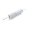 Fox Run White Marble Rolling Pin and Base with Aluminum Handles