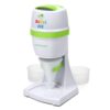 Nostalgia 50 W 8 oz. White Snow Cone Maker with Stainless Steel Blades