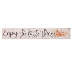 Pinnacle Enjoy The Little Things Rustic Wood Sign