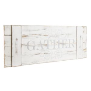 Pinnacle Gather Wood Plank Decorative Sign