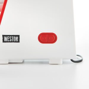 Weston 16-Cup Red and White Electric Tomato Strainer