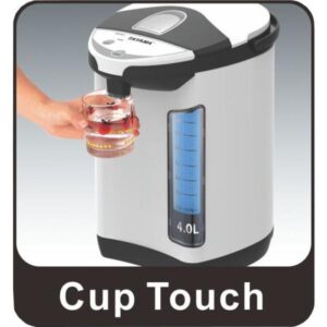 Tayama 16-Cup Stainless Steel Corded Thermal Air Pot with 2 way dispensing