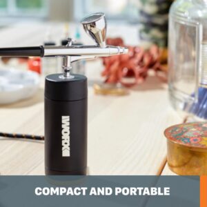 Worx MakerX 20-Volt Air Brush Rotary Tool Attachment (Tool Only)
