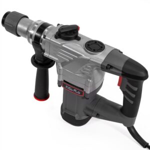 XtremepowerUS 8.5 Amp 1-1/4 in. SDS-Plus Corded Variable Speed Concrete/Masonry Rotary Hammer Drill with Storage Case