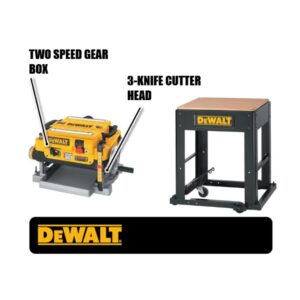 DEWALT 15 Amp 13 in. Corded Planer with Bonus Stand