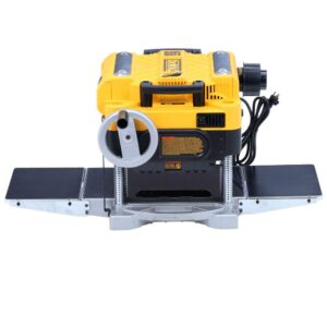 DEWALT 15 Amp Corded 13 in. Heavy-Duty 2-Speed Thickness Planer with (3) Knives, In Feed Table and Out Feed Table