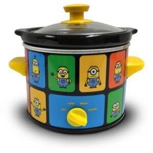 Uncanny Brands Minions 2 Qt. Slow Cooker Yellow