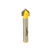 Yonico V-Groove 90° 1/4 in. Shank Carbide Tipped Router Bit
