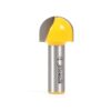 Yonico 1 in. Dia Carbide Tipped Core Box 1/2 in. Shank Router Bit