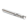 Yonico 2 Flute Compression Cut Spiral End Mill 1/4 in. Dia 1/4 in. Shank Solid Carbide CNC Router Bit